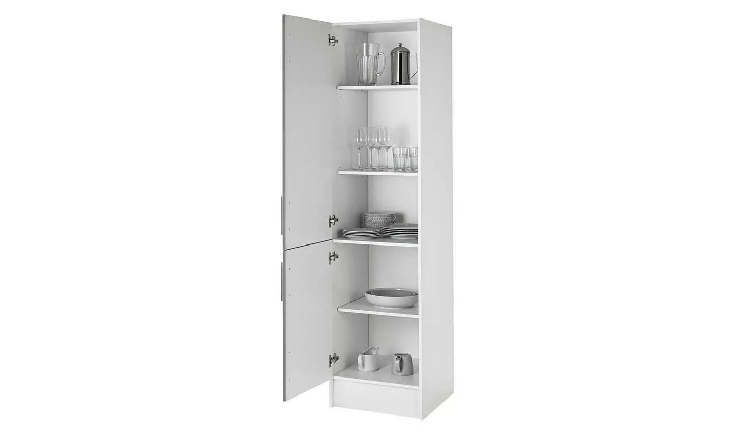 Athina 500mm Fitted Kitchen Tall Unit - Grey